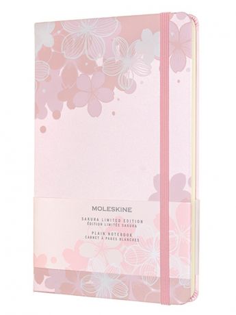Блокнот Moleskine Limited Edition Sakura Large 130х210mm 120 листов Pink LESU03QP062 / 1216470