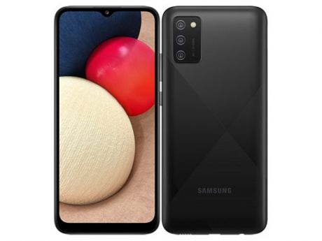 Сотовый телефон Samsung SM-A025F Galaxy A02S 3Gb/32Gb Black & Wireless Headphones Выгодный набор + серт. 200Р!!!