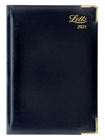 Ежедневник Letts Lexicon A5 искусственная кожа Black 822943