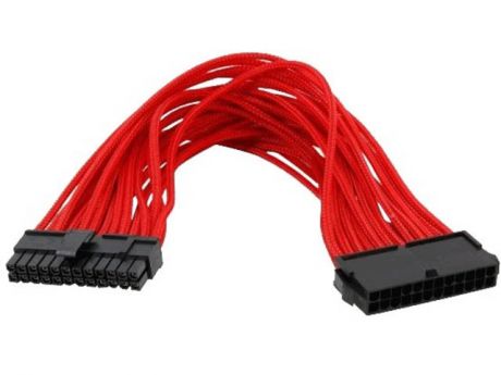 Аксессуар Удлинитель Gelid 24-pin ATX 30см Red CA-24P-04