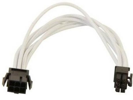 Аксессуар Удлинитель Gelid 6-pin PCI-E 30см White CA-6P-02