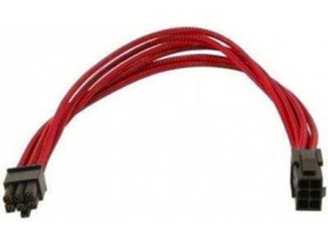 Аксессуар Удлинитель Gelid 6-pin PCI-E 30см Red CA-6P-04