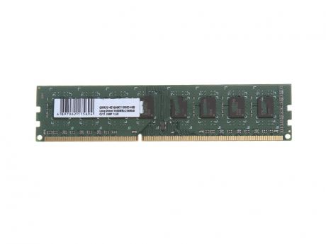 Модуль памяти Qumo DDR3 DIMM 1600MHz PC3-12800 4Gb QUM3U-4G1600K11R