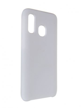 Чехол Innovation для Samsung Galaxy A40 Soft Inside White 19174