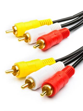 Аксессуар ATcom 3RCA 1m АТ1002