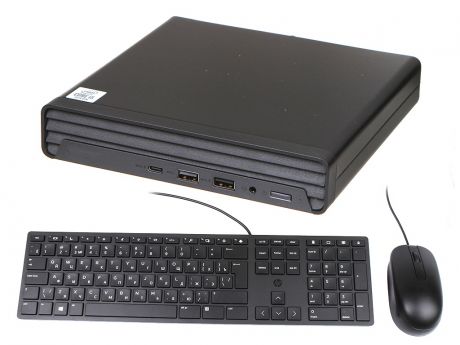 Настольный компьютер HP ProDesk 400 G6 DM 1C6Z1EA (Intel Core i5-10500T 2.3 GHz/8192Mb/256Gb SSD/Intel UHD Graphics/DOS)