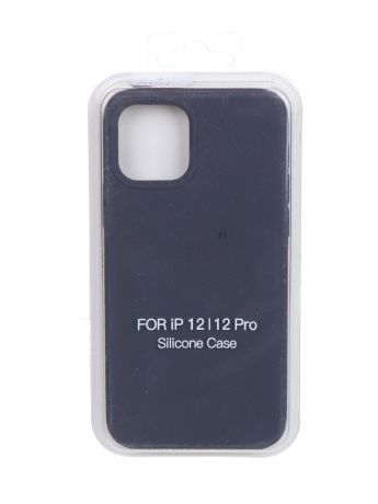 Чехол Krutoff для APPLE iPhone 12 / 12 Pro Silicone Case Midnight Blue 11141