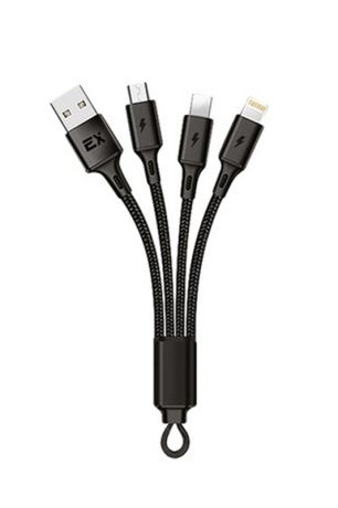 Аксессуар Exployd Sonder USB - MicroUSB / Lightning / Type-C 0.2m EX-K-839