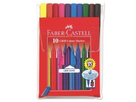 Фломастеры Faber-Castell 10 цветов 155310