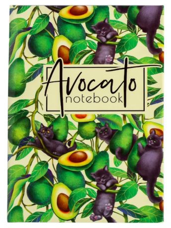 Блокнот ArtFox Avocato Notebook А6 40 листов 4979339