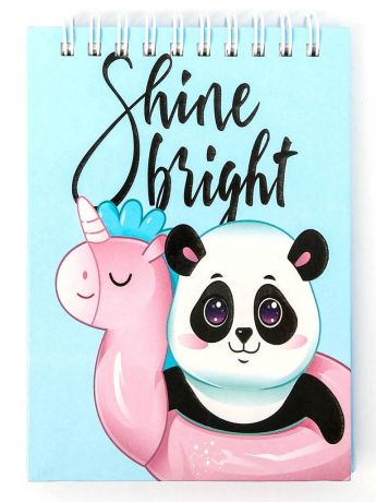 Скетчбук ArtFox Shine Bright А6 80 листов 4947756