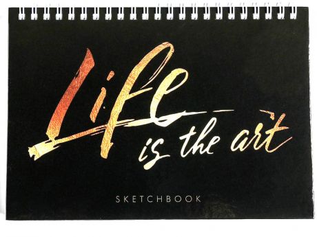 Скетчбук ArtFox Life is The Art А5 80 листов 4864092
