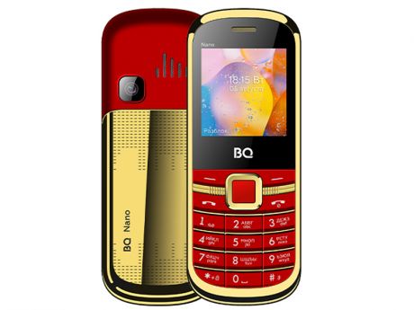 Сотовый телефон BQ BQ-1415 Nano Red-Gold