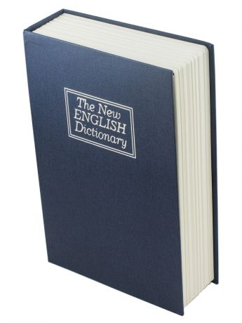 Эврика Сейф-книга Английский словарь Blue 97531