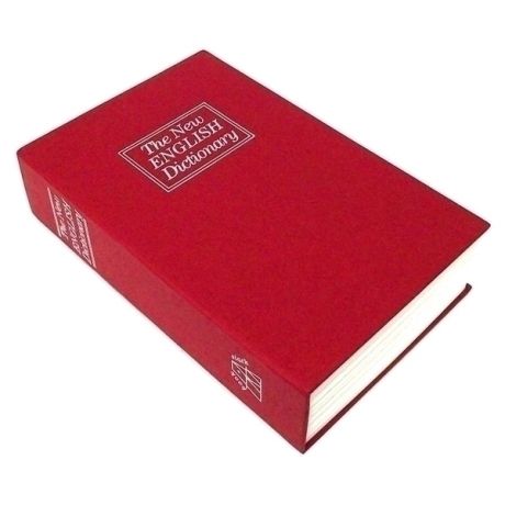 Сейф-книга Эврика Английский словарь Red 94791