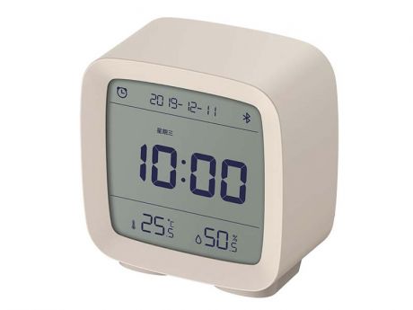 Часы Xiaomi ClearGrass Bluetooth Thermometer Alarm Clock CGD1 White