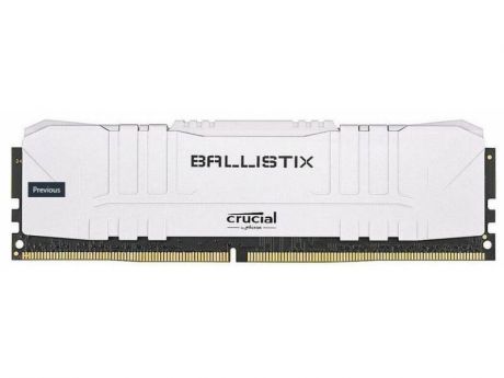 Модуль памяти Ballistix White DDR 4 DIMM 3200MHz PC25600 CL16 - 8Gb BL8G32C16U4W