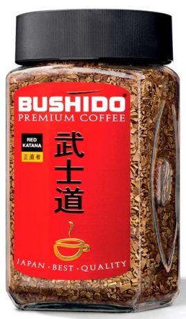 Кофе растворимый BUSHIDO Red Katana сублимированный, 100 г