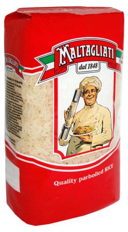Рис пропаренный Maltagliati, 900 г