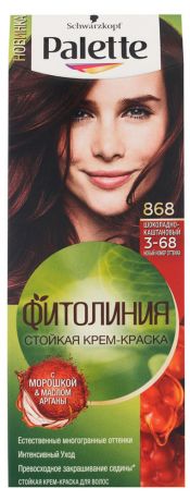 Крем-краска для волос Palette Фитолиния шоколадно-каштановый тон 3-68