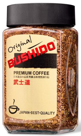Кофе растворимый BUSHIDO Original сублимированный, 100 г