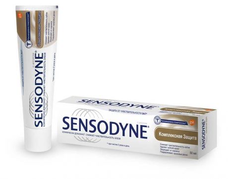 Зубная паста Sensodyne комплексная защита, 75 мл