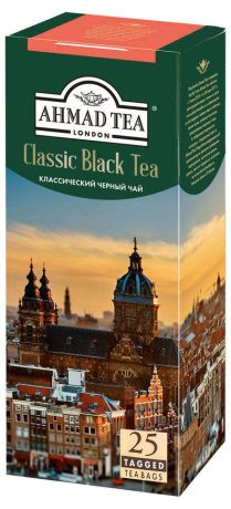 Чай черный Ahmad Tea классический в пакетиках, 25х2 г