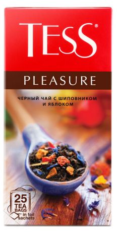 Чай зленый Tess Pleasure с добавками в пакетиках, 25х1,5 г