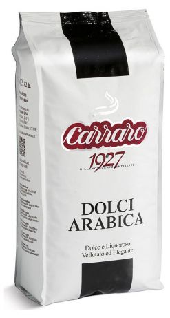 Кофе в зернах Carraro Dolci Arabica, 1 кг