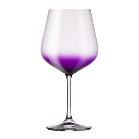 Набор бокалов для вина Стрикс(Натура) 2шт 600мл, аметист, стекло