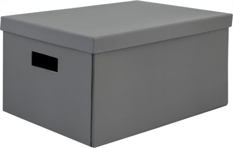 Коробка складная 40х28х20 см картон цвет серый