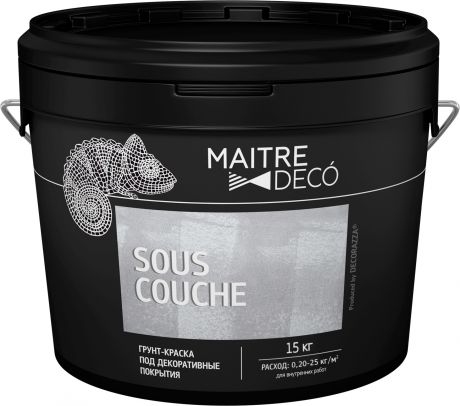 Грунт-краска для декоративных покрытий Maitre Deco «Sous-Couche» 15 кг