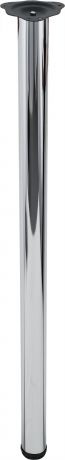 Ножка круглая TL-009 1100х60 мм, сталь, цвет хром