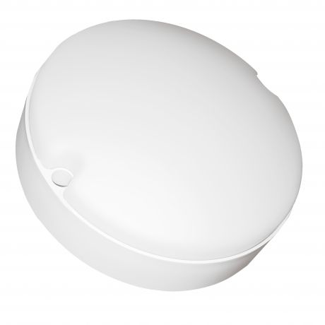 Светильник настенно-потолочный светодиодный влагозащищенный DPP01-12-4K-R, 7 м², нейтральный белый свет, цвет белый