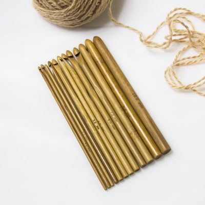 Инструмент для вязания Holy Polly 10000016 Набор деревянных крючков для вязания "Bamboo"