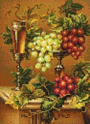 Алмазная мозаика Наследие Алмазная вышивка БСА3-134 "Вино и виноград"