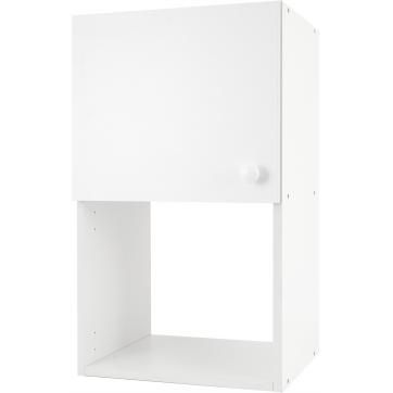 Шкаф навесной "Бэлла" 40x67.6x29 см, ЛДСП, цвет белый