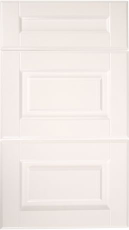 Дверь для шкафа Delinia «Леда белая» 40x27 см, МДФ, цвет белый, 3 шт.