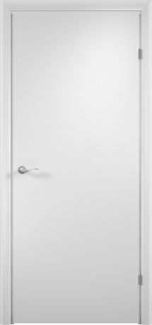 Блок дверной глухой Verda 77x204 см, ламинация, цвет белый, с фурнитурой