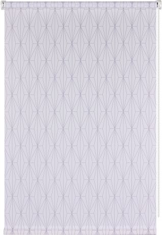 Штора рулонная «Трэлис» 100x160 см, цвет серый