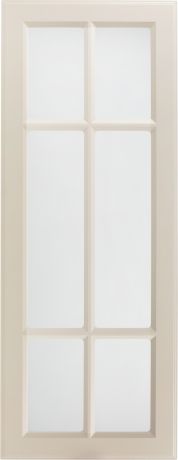 Витрина для шкафа Delinia ID "Оксфорд" 40х102.4 см, МДФ, цвет бежевый