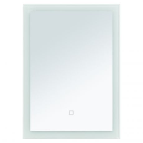 Зеркало «Монро» с подсветкой 65x80 см цвет белый матовый