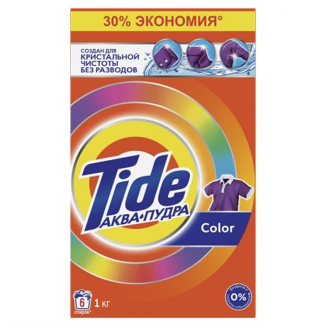 Порошок стиральный автомат TIDE Color 1кг