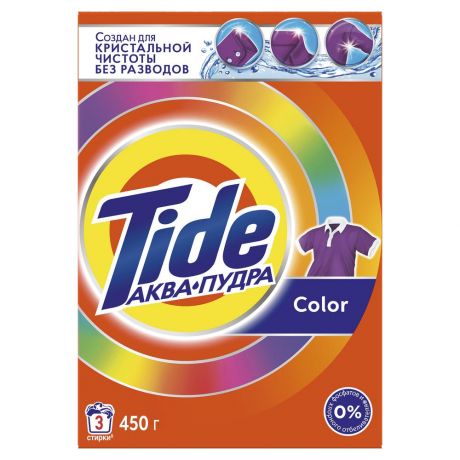Порошок стиральный автомат TIDE Color 450г