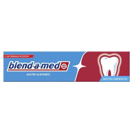 Паста зубная BLEND-A-MED Антикариес Свежая мята, 100мл