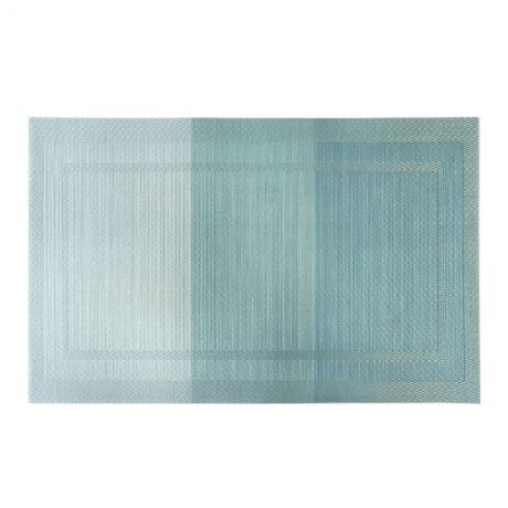 Салфетка сервировочная Текстиль, размер: 30х45см, голубая, 70% ПВХ, 30% п/э