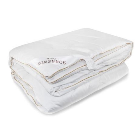 Одеяло Sorrento Deluxe, 1,5-спальное, размер 140х205см, ткань верха:100% хлопок, наполнитель: 60% хлопок, 40% п/э