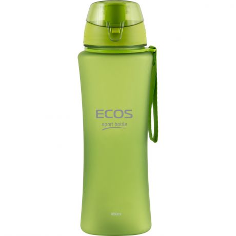Бутылка для воды ECOS SK5015 зеленая, 650 мл