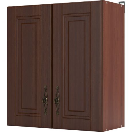 Шкаф навесной "Орех" 60х67.6х29 см, цвет тёмный орех