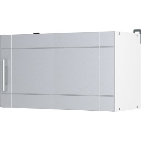 Шкаф над вытяжкой "Тортора" 60x35x29 см, МДФ, цвет серый